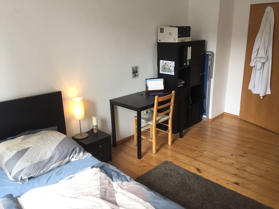 Bedroom and working table