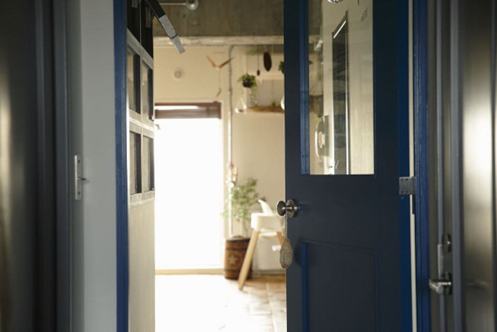 Door to living room.