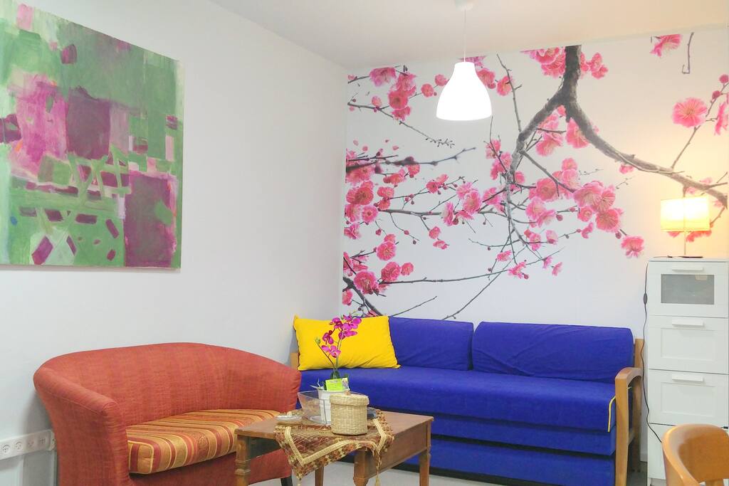 Open sofa at the living room