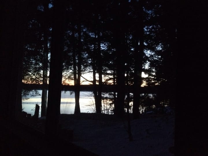 Loon's Echo lakefront w/ JACUZZI, private dock Cabins for Rent in