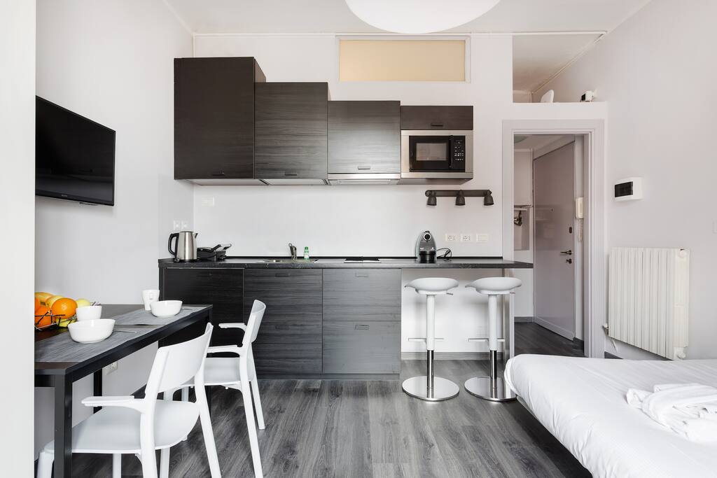 The equipped Kitchen