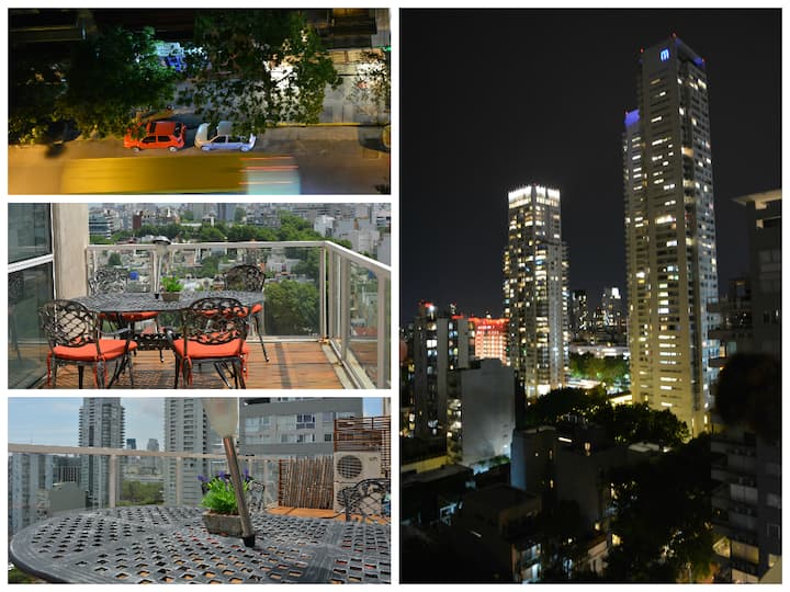 Amazing Views 2Pools Palermo Duplex Apartments for Rent in Buenos