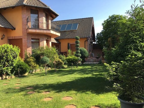 Cozy apartment with garden