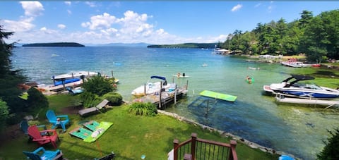 Waterfront located in private cove with sandbar!