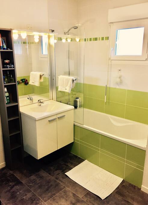 La salle de bain partagée