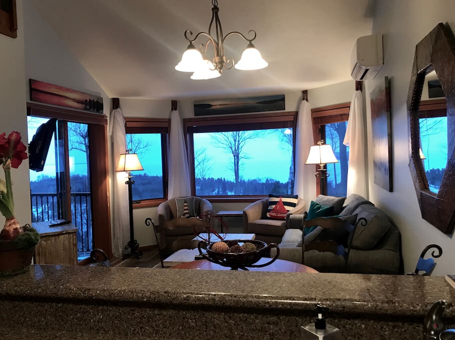 Living and dining area
