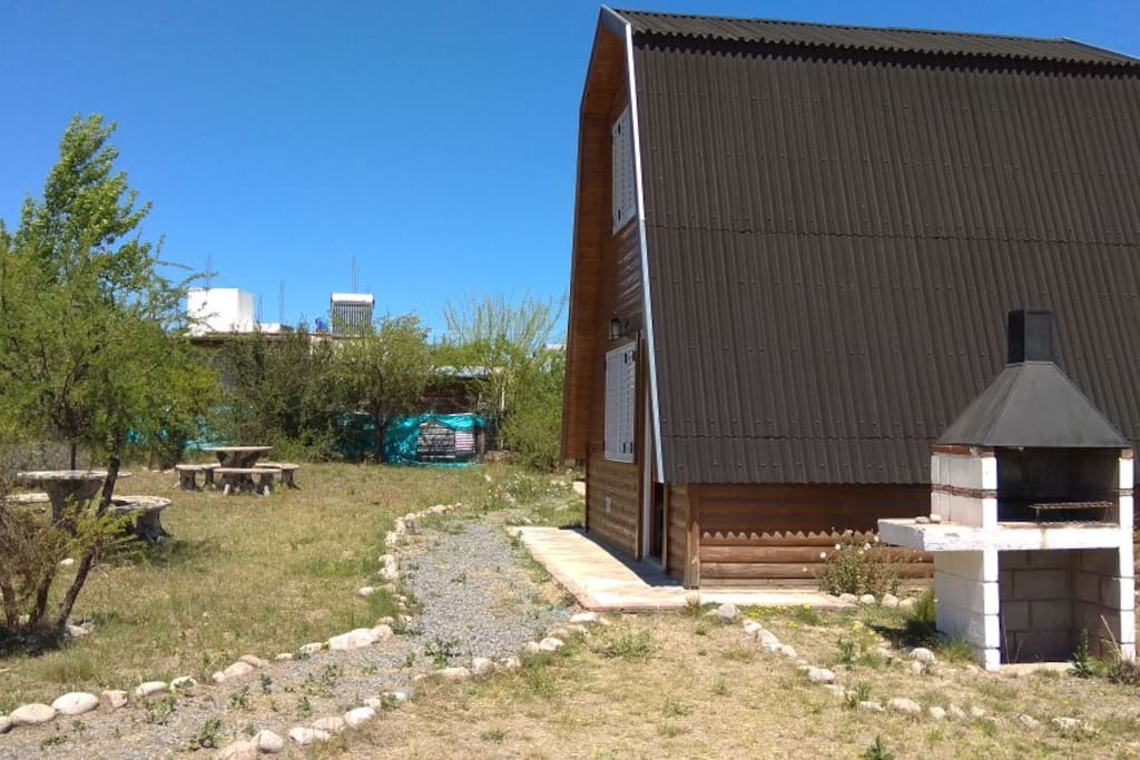 Hermosas cabañas, con vista al cerro Uritorco y las gemelas