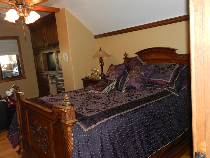 古董床/全新大床垫