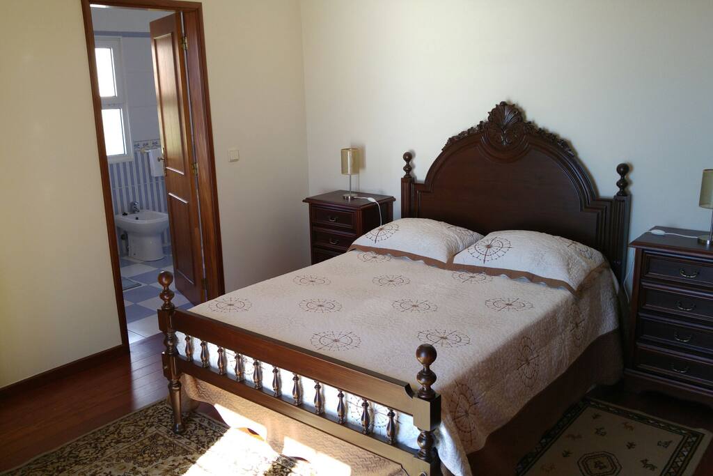 Couple bedroom with private bathroom.