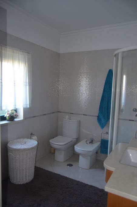 Casa de banho com duche