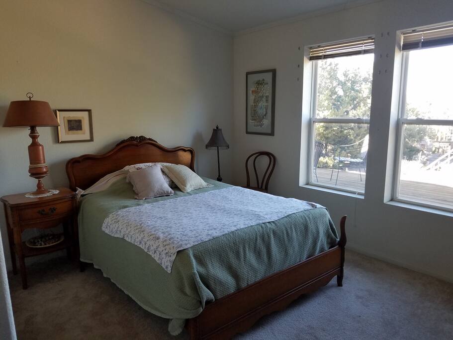 Bedroom 2 with windows