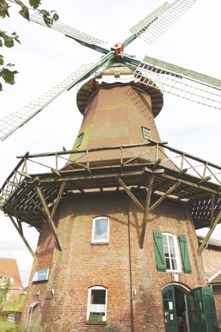 Mühle von Nahem