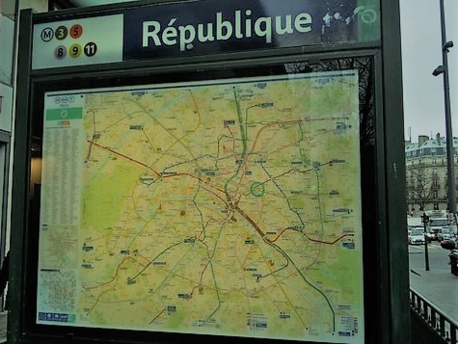 République metro station