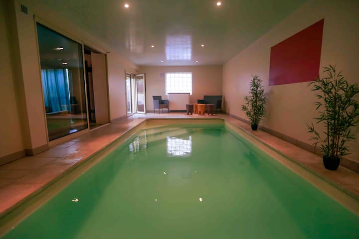 House with INDOOR POOL and GARAGE