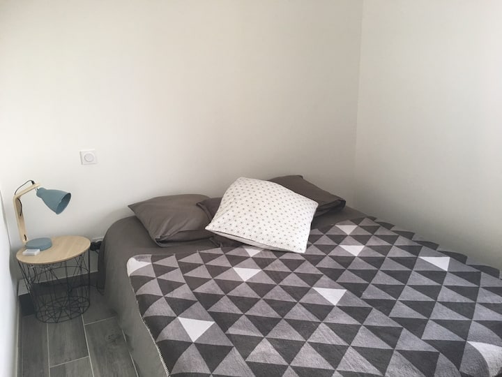habitación en proceso de decoración