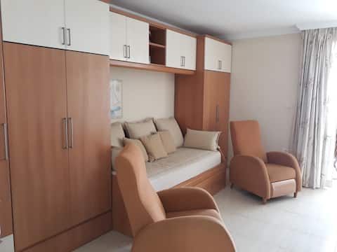 Comfortable and bright studio.