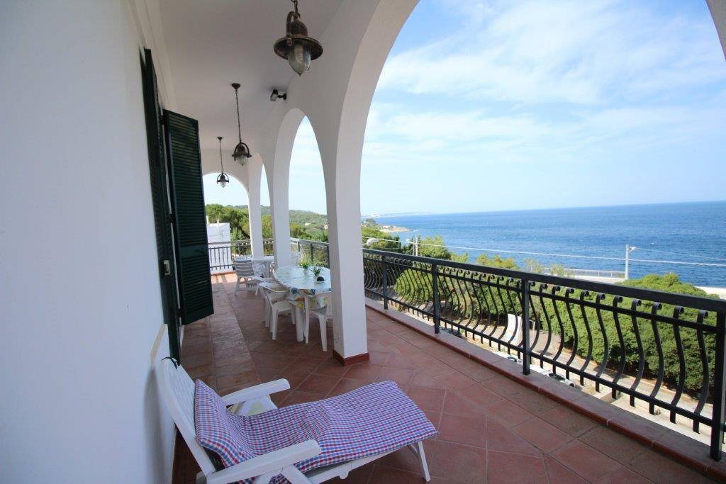 Balcone abitabile antistante