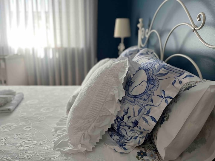 Détail suite bleue