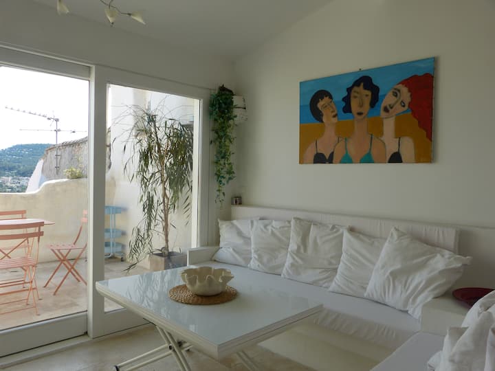 Hyères Médiéval: Duplex/terrasse Privative Vue Mer - Hyères