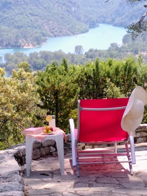 Large villa with lake view