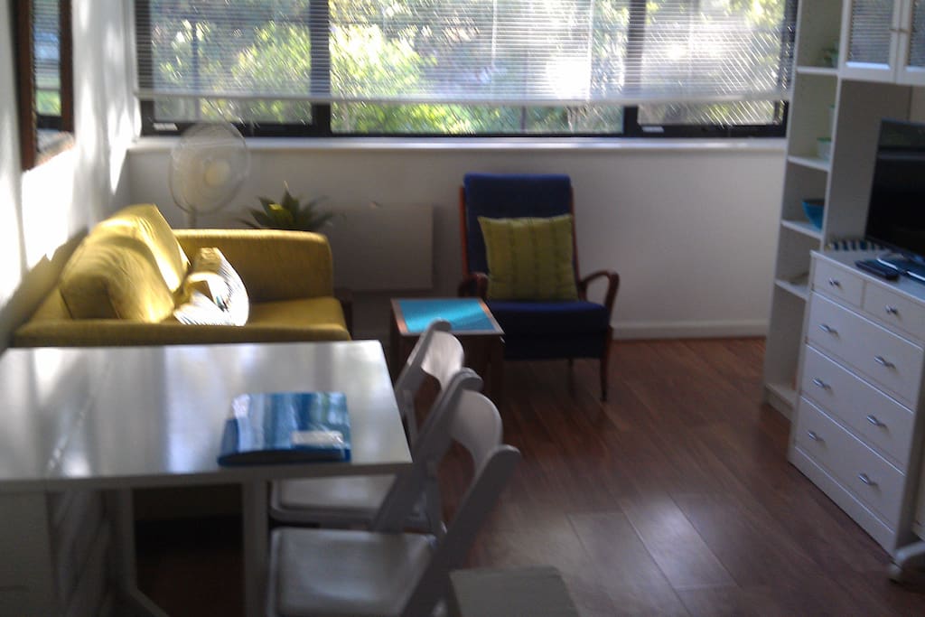 Afternoon light in lounge room