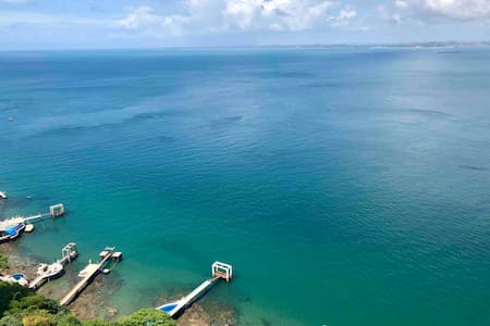 Apartamento Flat Vista Mar no Corredor da Vitoria