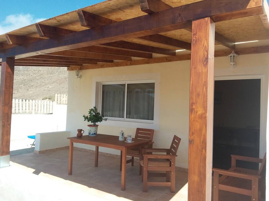 our new pergola