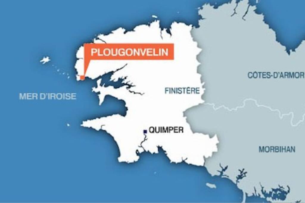 Là vous êtes bien dans le "Finistère", "le bout de la terre"...