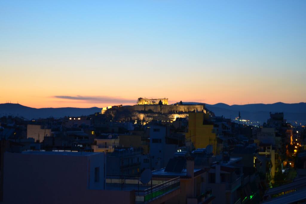 View from the balcony