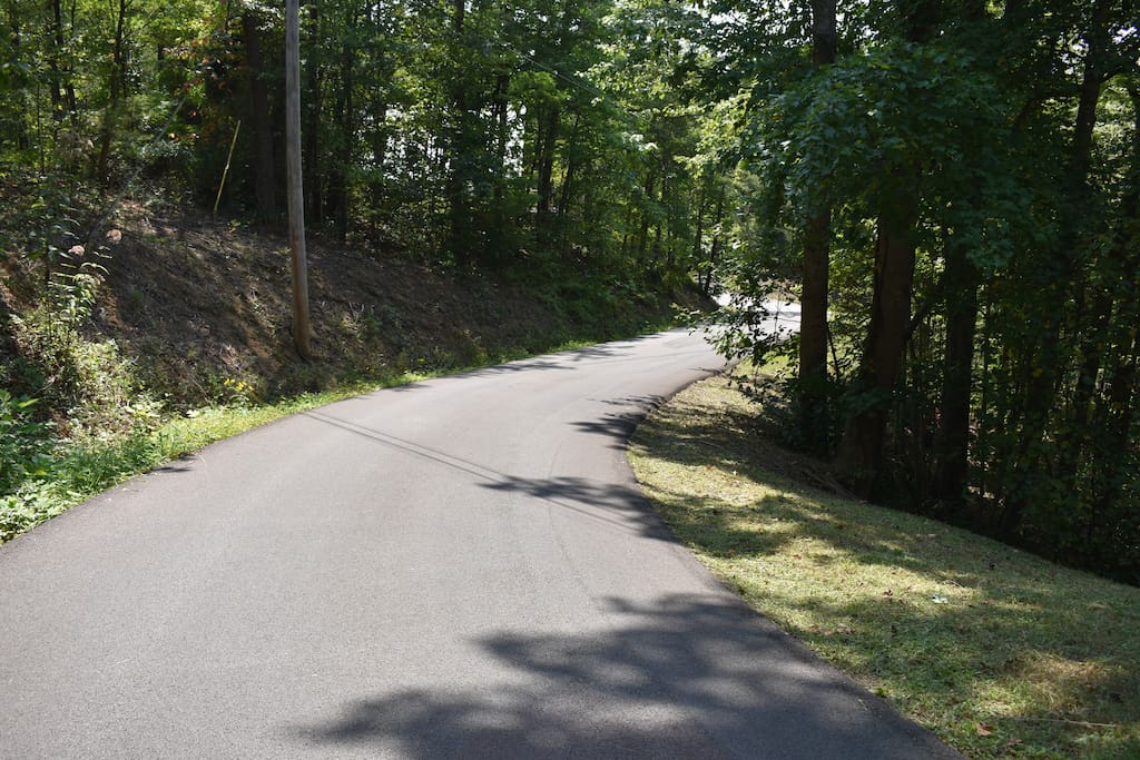 Ridgecrest Dr just before you get to the cabin