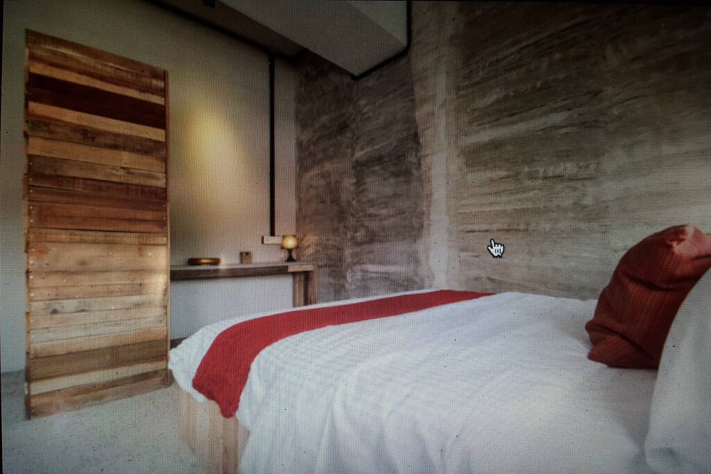 Bed and Wardrobe