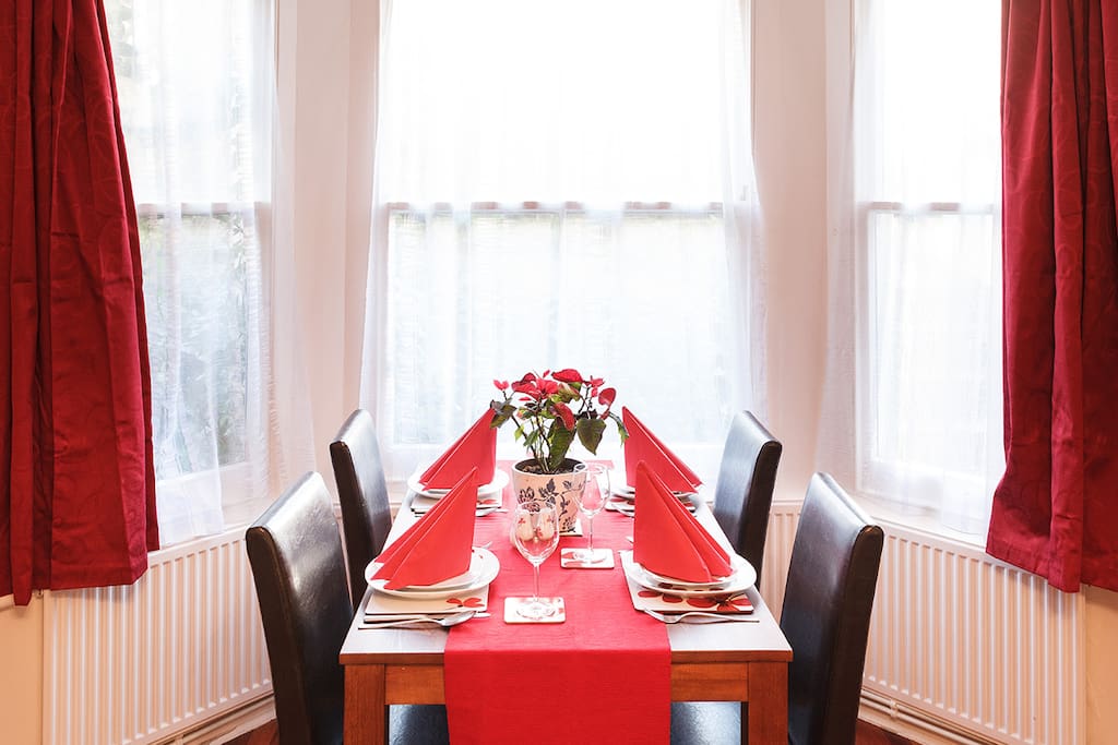Dining facilities for you to eat at