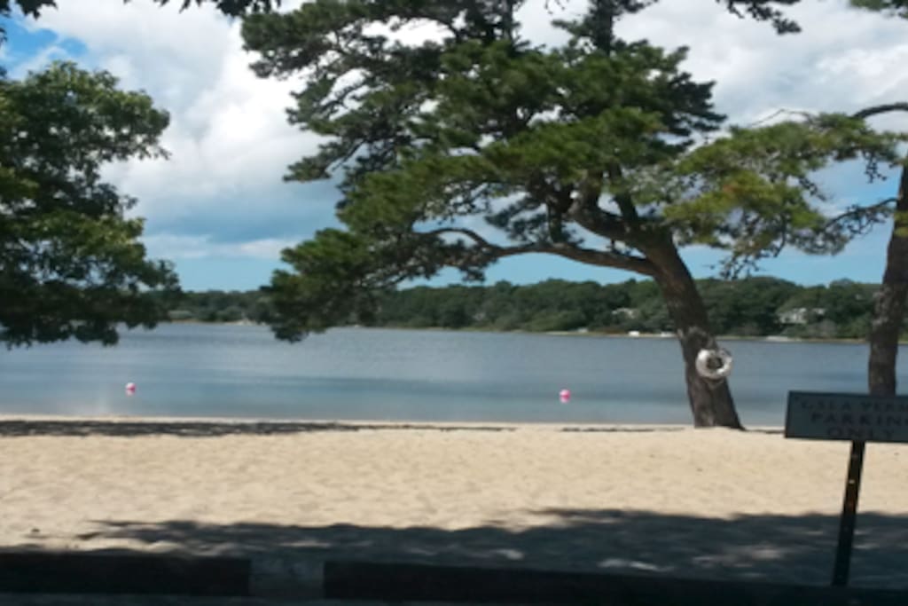 Beach on Buck's Pond-right down the street. Sunsets views!