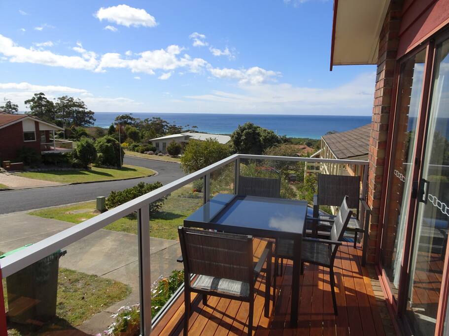 Front balcony views