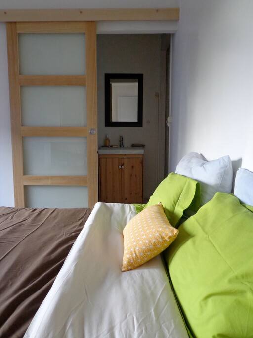 Chambre lit double