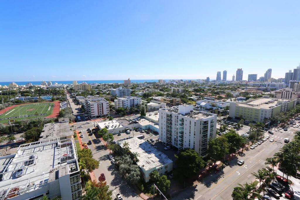 City & Ocean View apartment