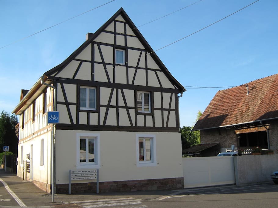 Le lieu de la chambre d'hôte