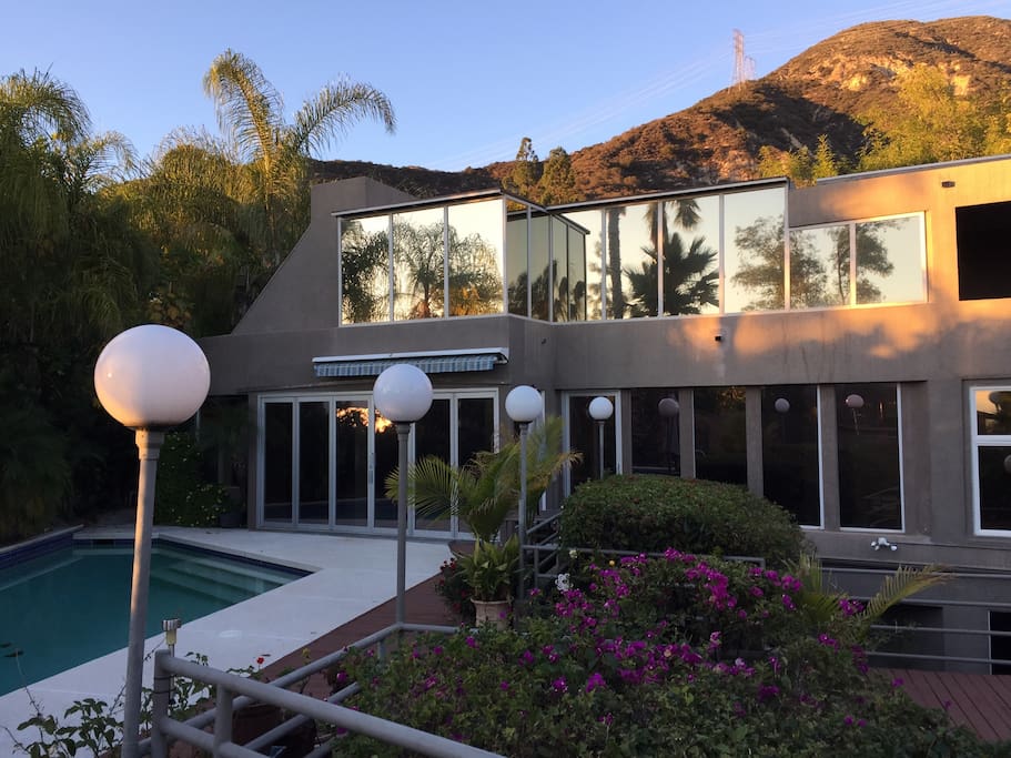 Contemporary villa.