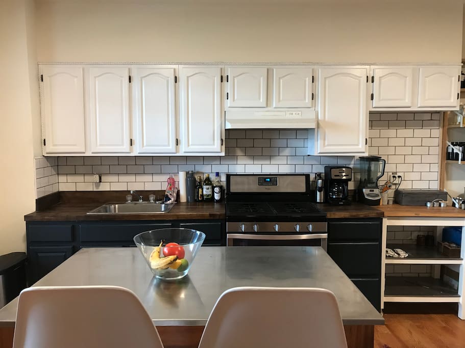 Newly renovated kitchen