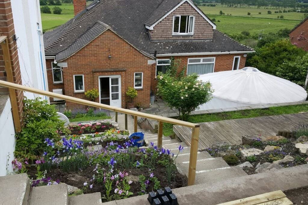 Front garden