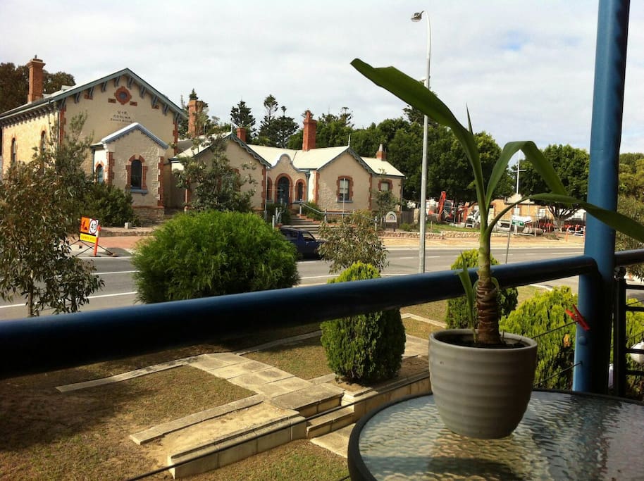 Guest Room with own very Balcony to enjoy the Goolwa Wharf Precinct and people watching
