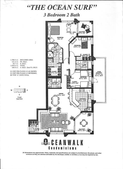 FLOOR PLAN OF THIS FAMILY END UNIT