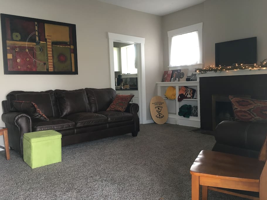 The living room