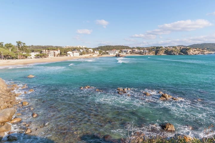 Apartamento en La Fosca, Palamos. Vistas al mar.