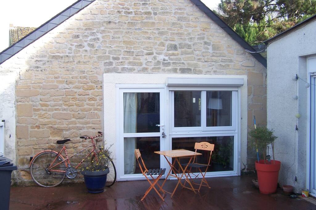 entrée de la maison