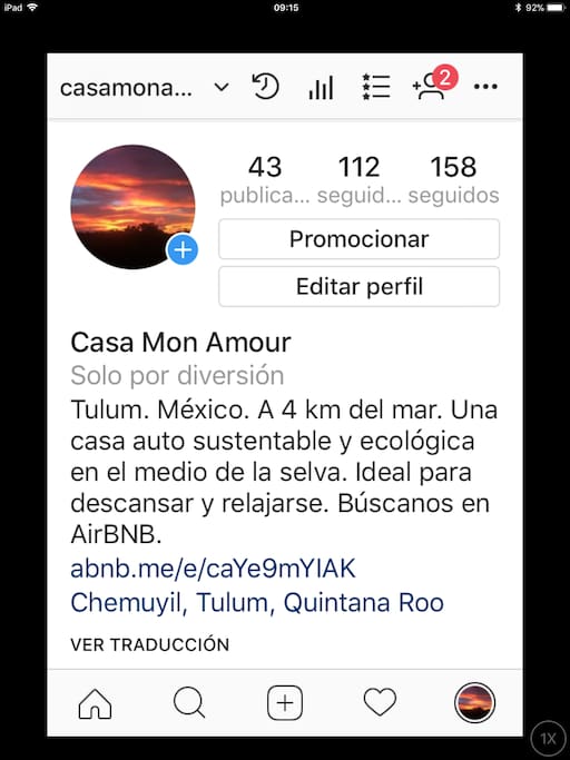 Seguimos en instagram
