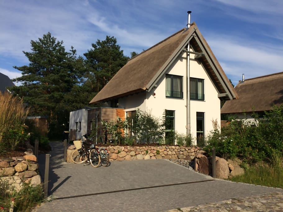 Parkplatz vor dem Haus