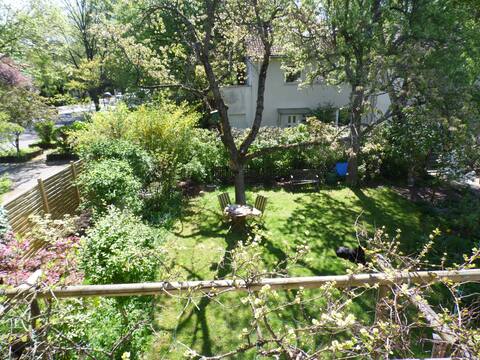 Helle Wohnung in der Nähe des Rheins, Rheinauen