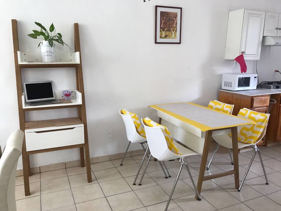 pequeño comedor para compartir