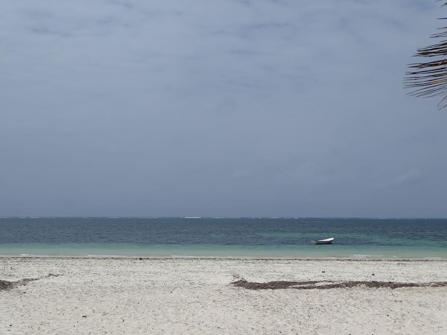 Secluded beach ideal for snorkling